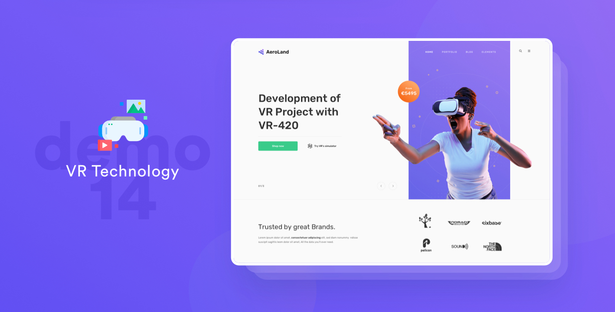 App Landing Software Website WordPress - Awesome WordPress Theme