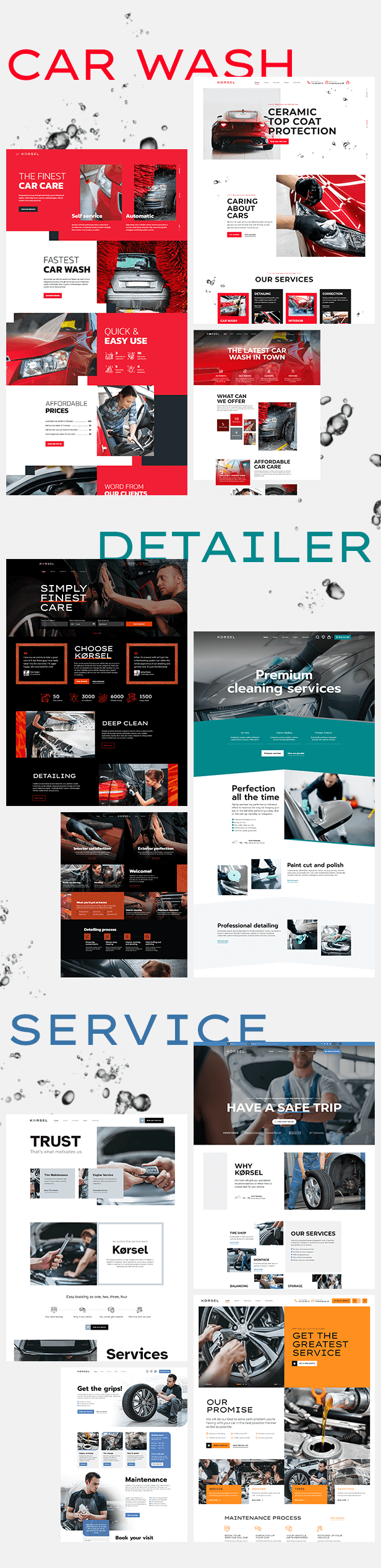 Kørsel - Car Repair & Auto Wash WordPress Theme - 4