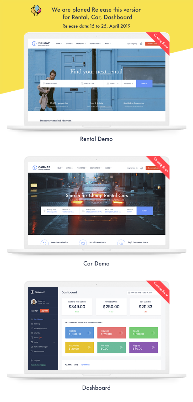 Traveler - Travel Booking WordPress Theme - 4