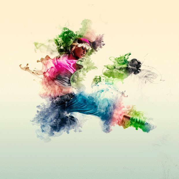 Gif Animated Ink Flow Photoshop Action - 5