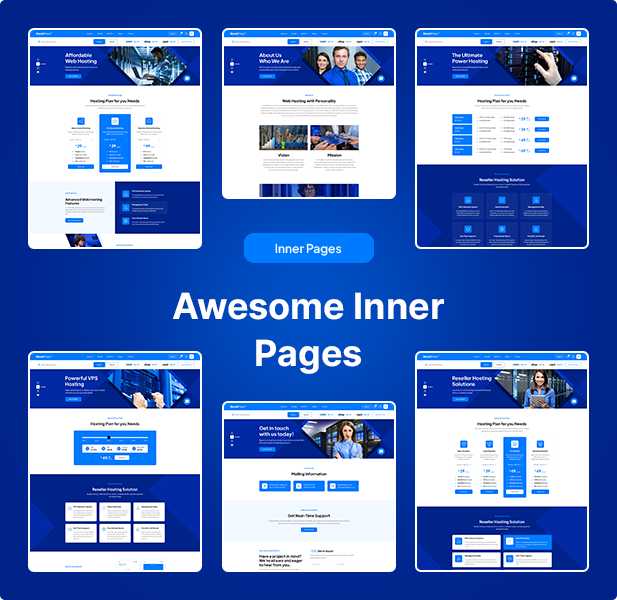 ResellPress | Web Hosting HTML & WHMCS Template - 3