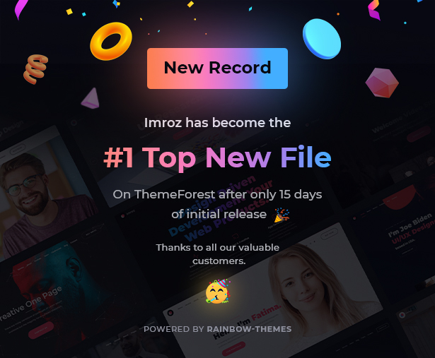 Imroz - Agency & Portfolio Theme - 6