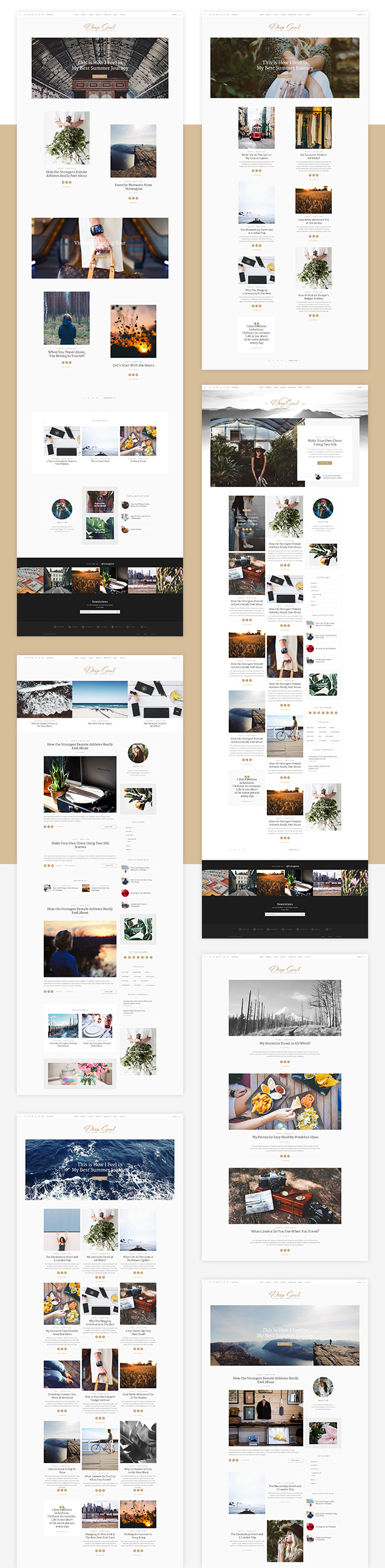 Deep Soul - Responsive HTML Blog and Shop Theme