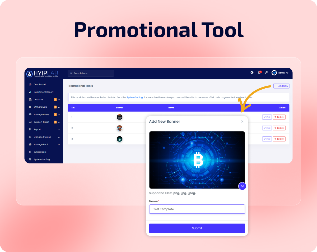 HYIPLAB - Complete HYIP Investment System - 20