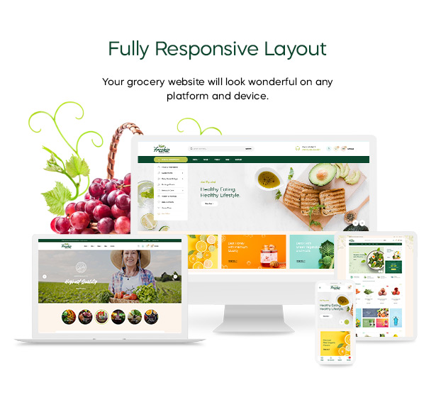 Freshio - organic food responsive wordpress theme
