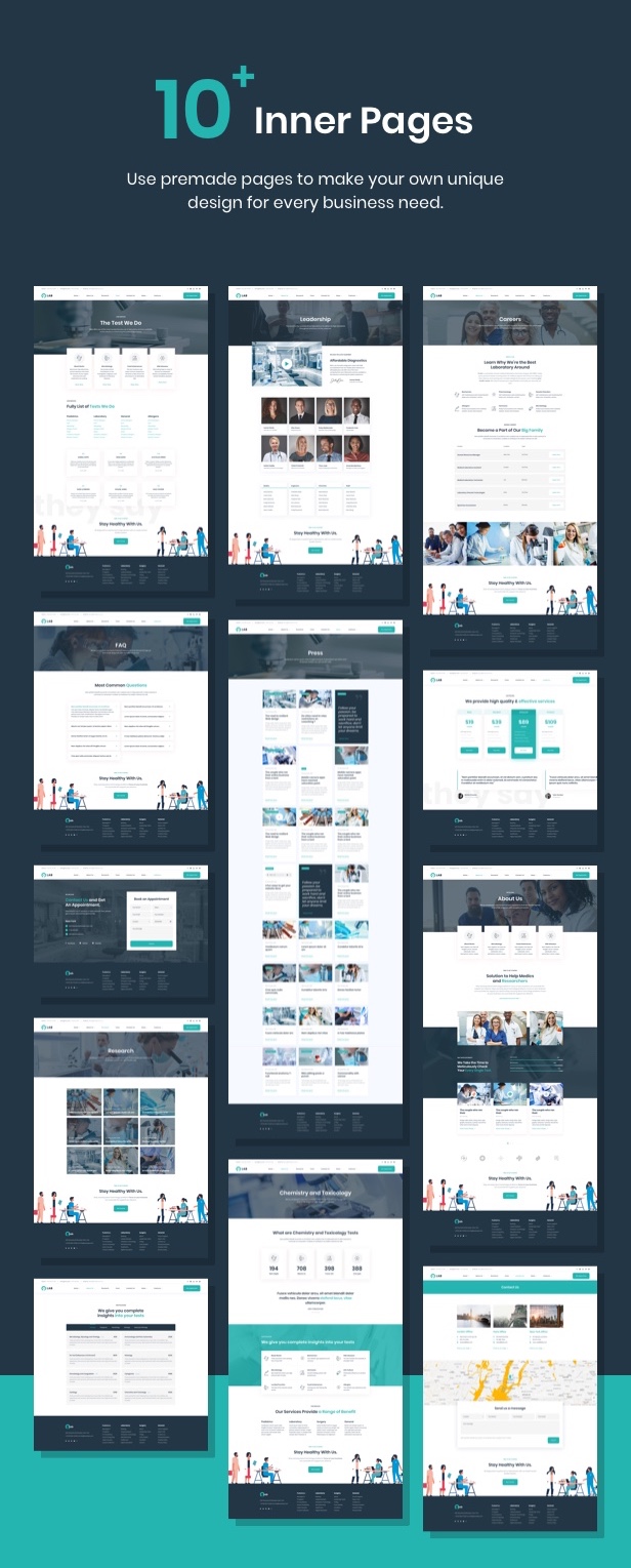 Ninedok - Laboratory & Research WordPress Theme - 2