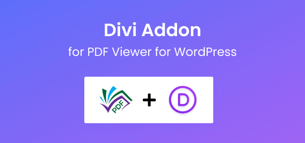 DIVI PDF Viewer for WordPress Addon