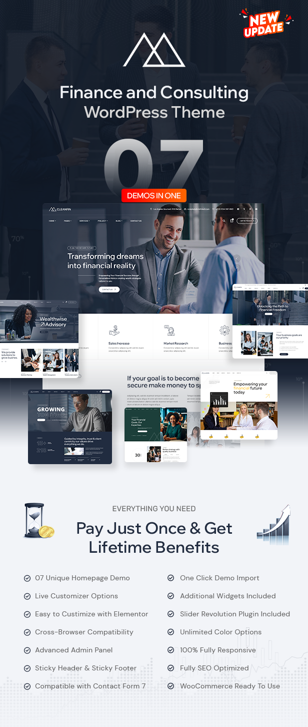 Cleanfin WordPress Theme
