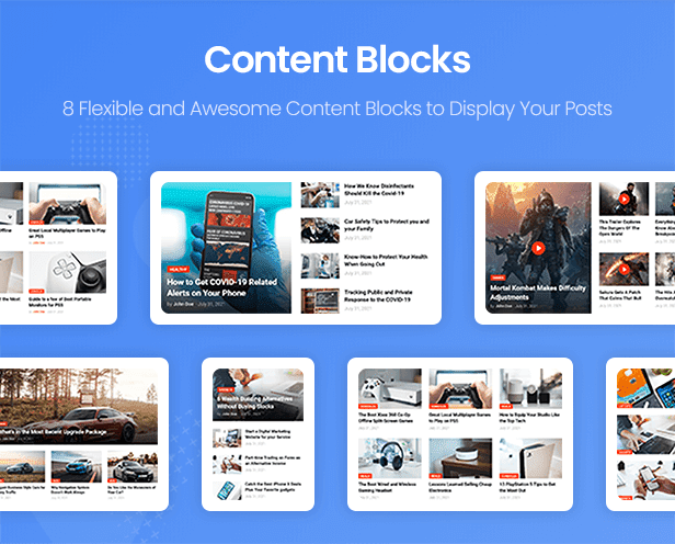 Magspot Content Blocks