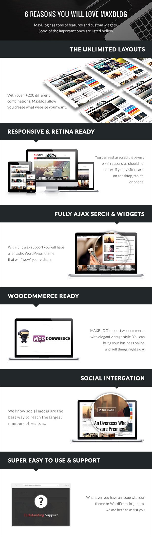 MaxBlog - Flat News Magazine Blog WordPress - 3