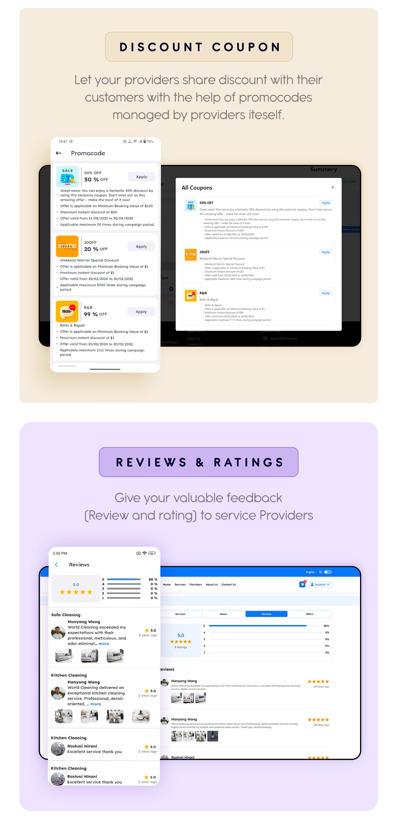 eDemand – Multi Vendor On-Demand Handyman Service App with Flutter & Web Version with PWA Support - 30