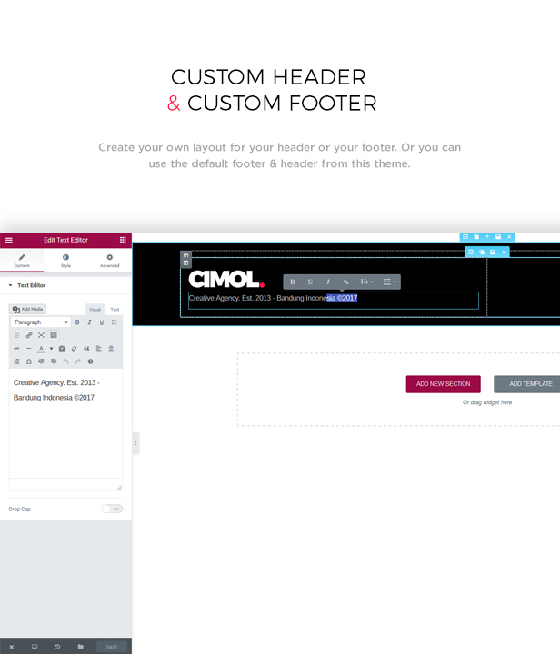 Cimol - Responsive One & Multi Page Portfolio Theme - 4