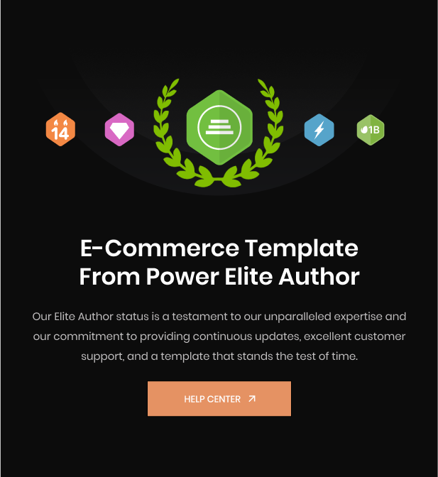 Glance | SASS E-Commerce Website Template - 1