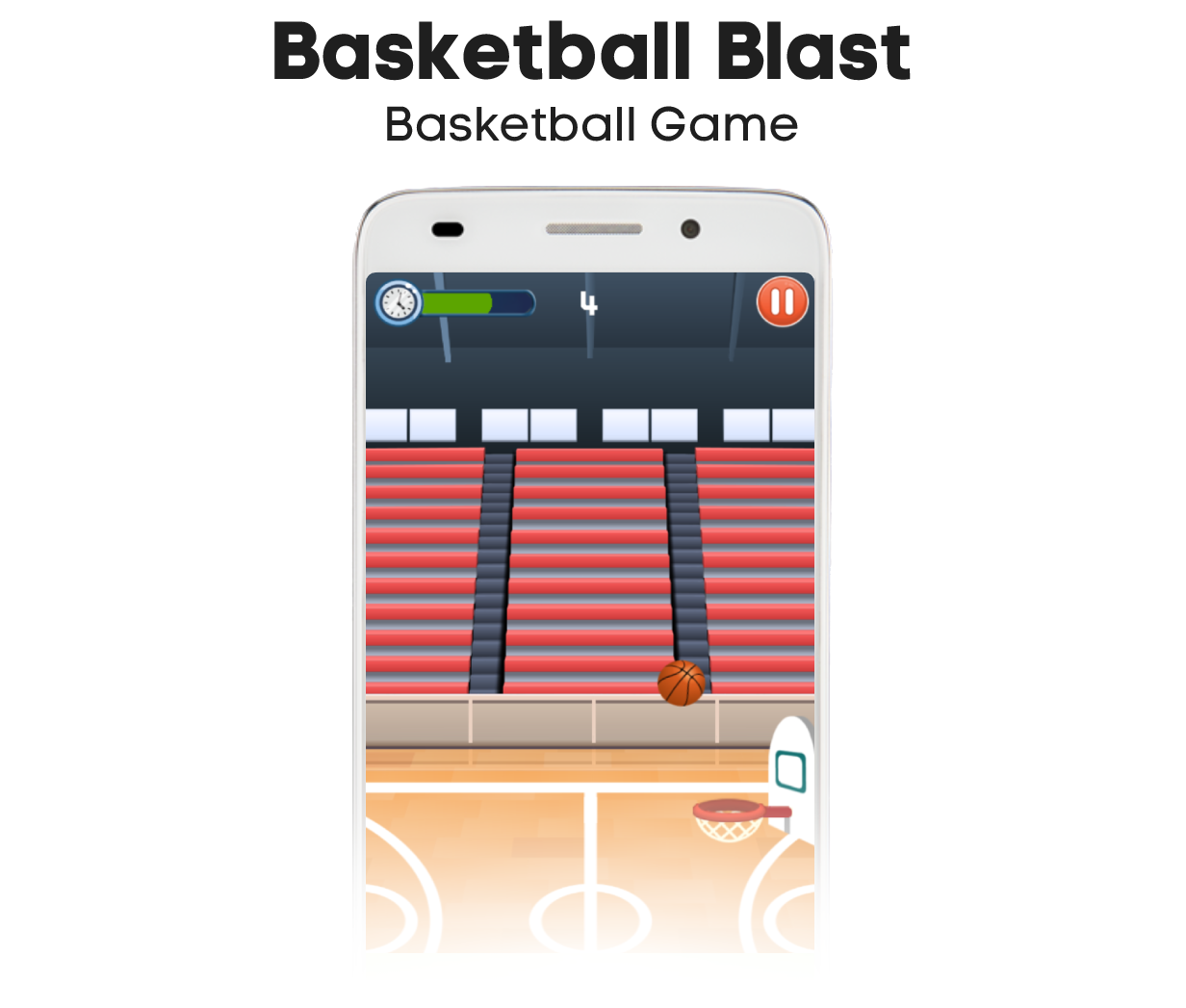 Basketball Blast - Basketball Game Android Studio Project with AdMob Ads +  Ready to Publish by SEGADROID