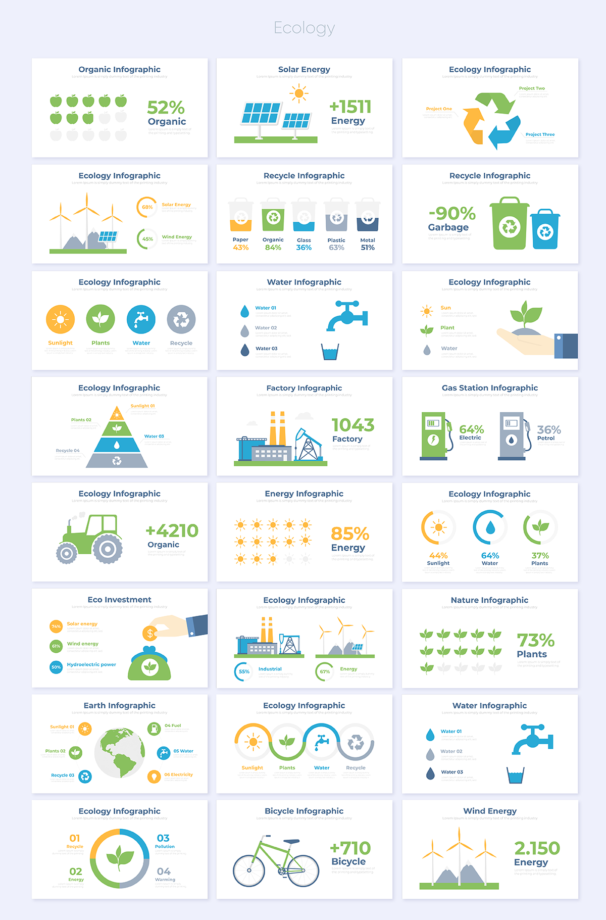 Infographics Pack - 40