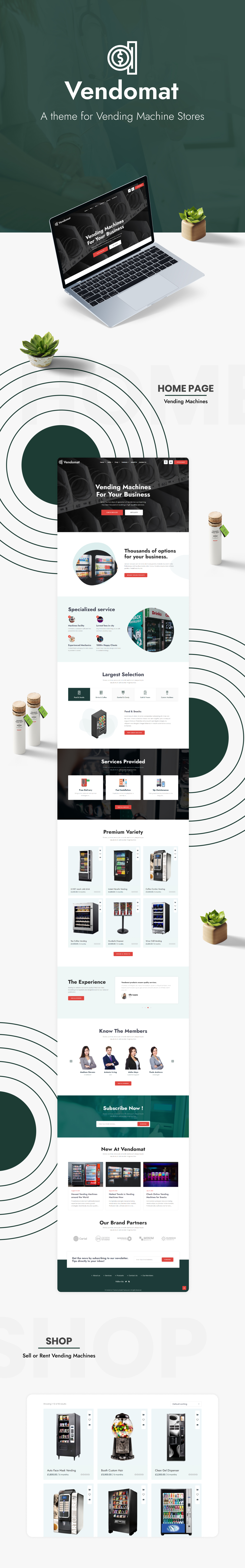 Vendomat - Vending Machines WooCommerce Theme - 1