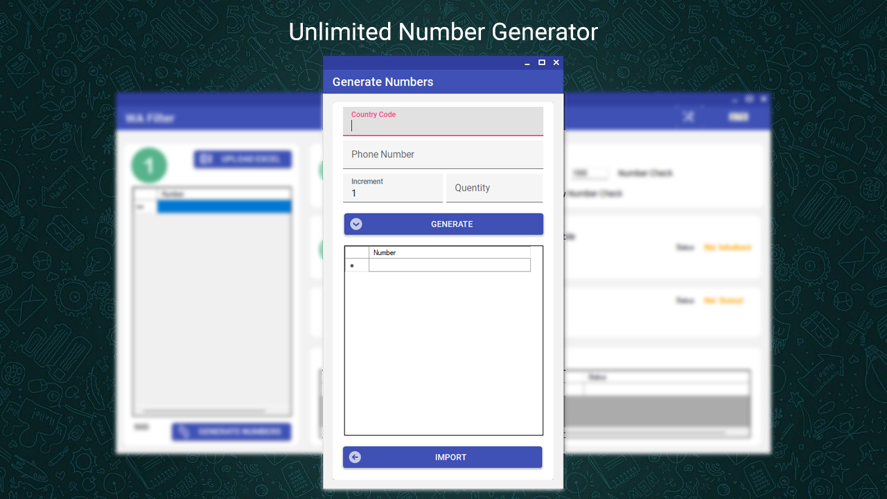 Super Fast WhatsApp Number Filter / Validator - 6