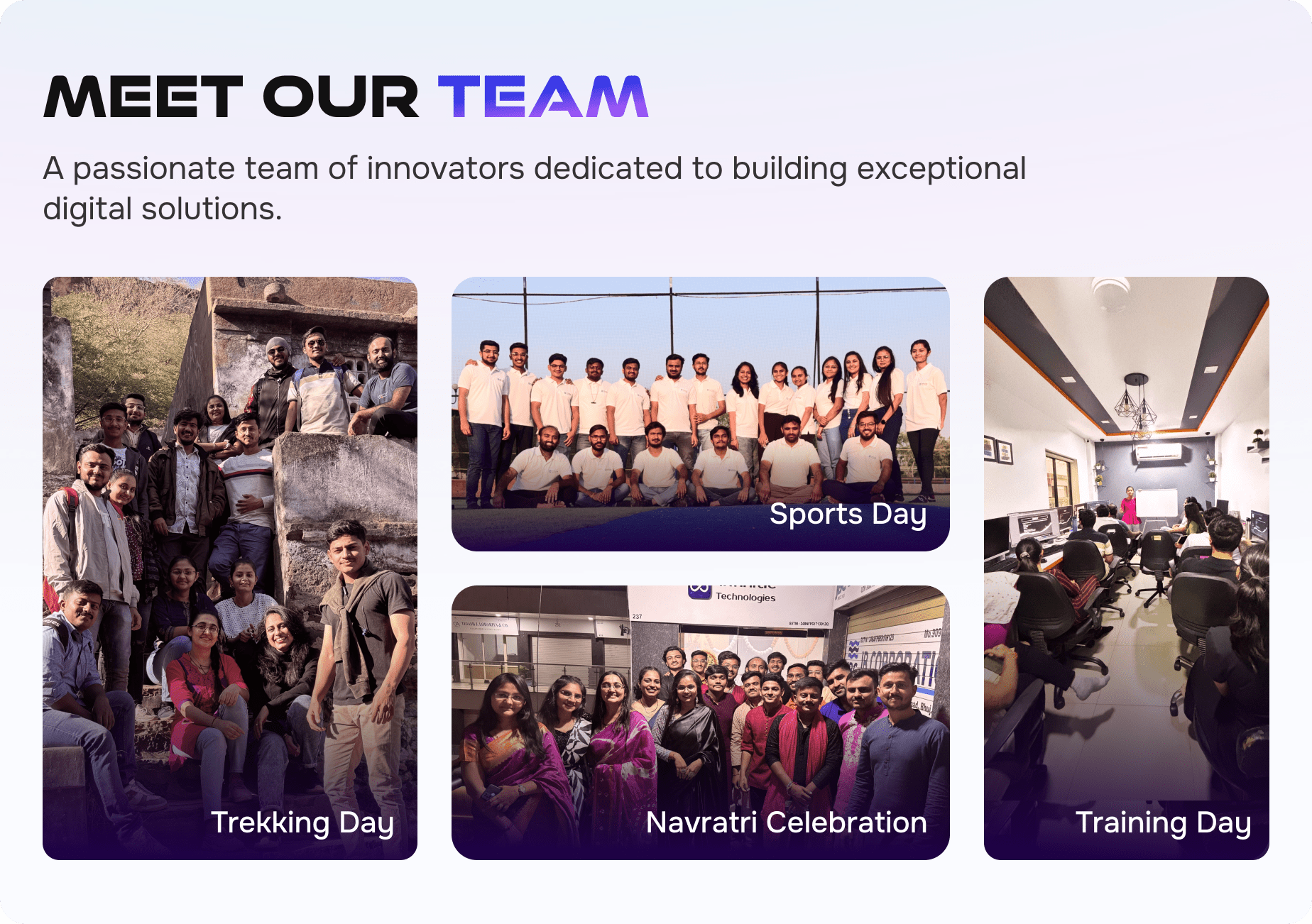 Meet our team - Infinitietech