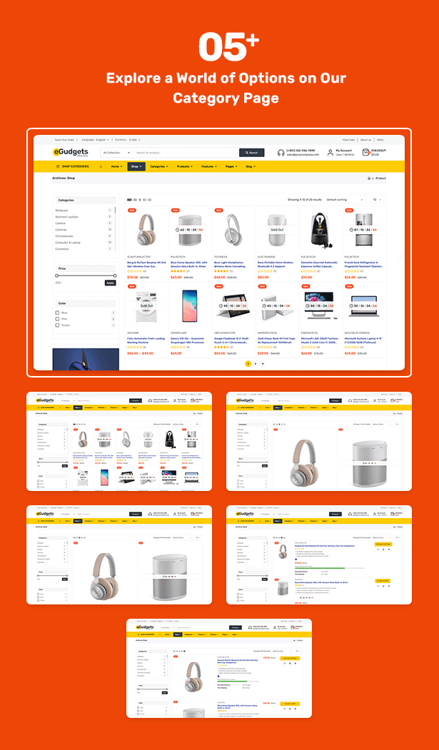eGudgets - Multipurpose WooCommerce Theme (Multi-vendor & Marketplace Compatibility)