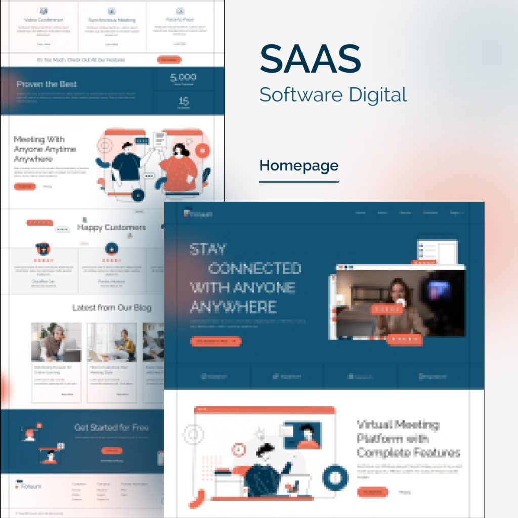 Foruum | SaaS & Software Startup Elementor Template Kit - 1