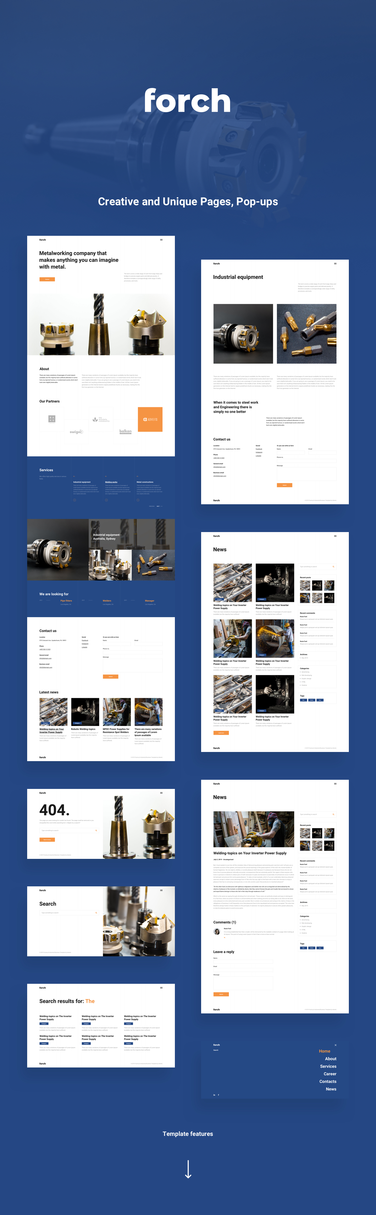 Forch Adobe XD Presentation