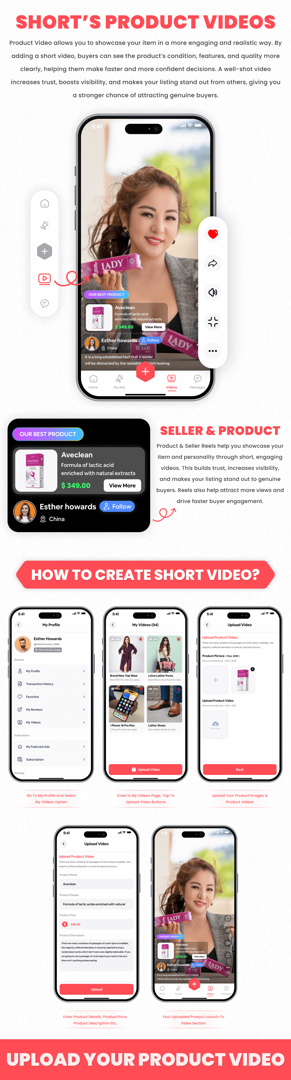 Listify – Buy & Sell Classified Marketplace | Products & Services | Short Videos | Android iOS Web - 2