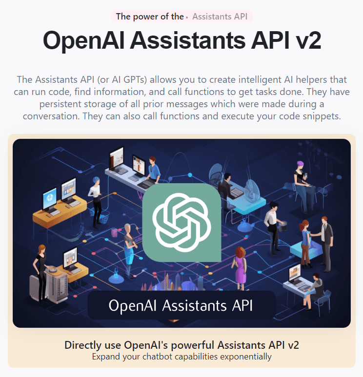 Assistants API v2