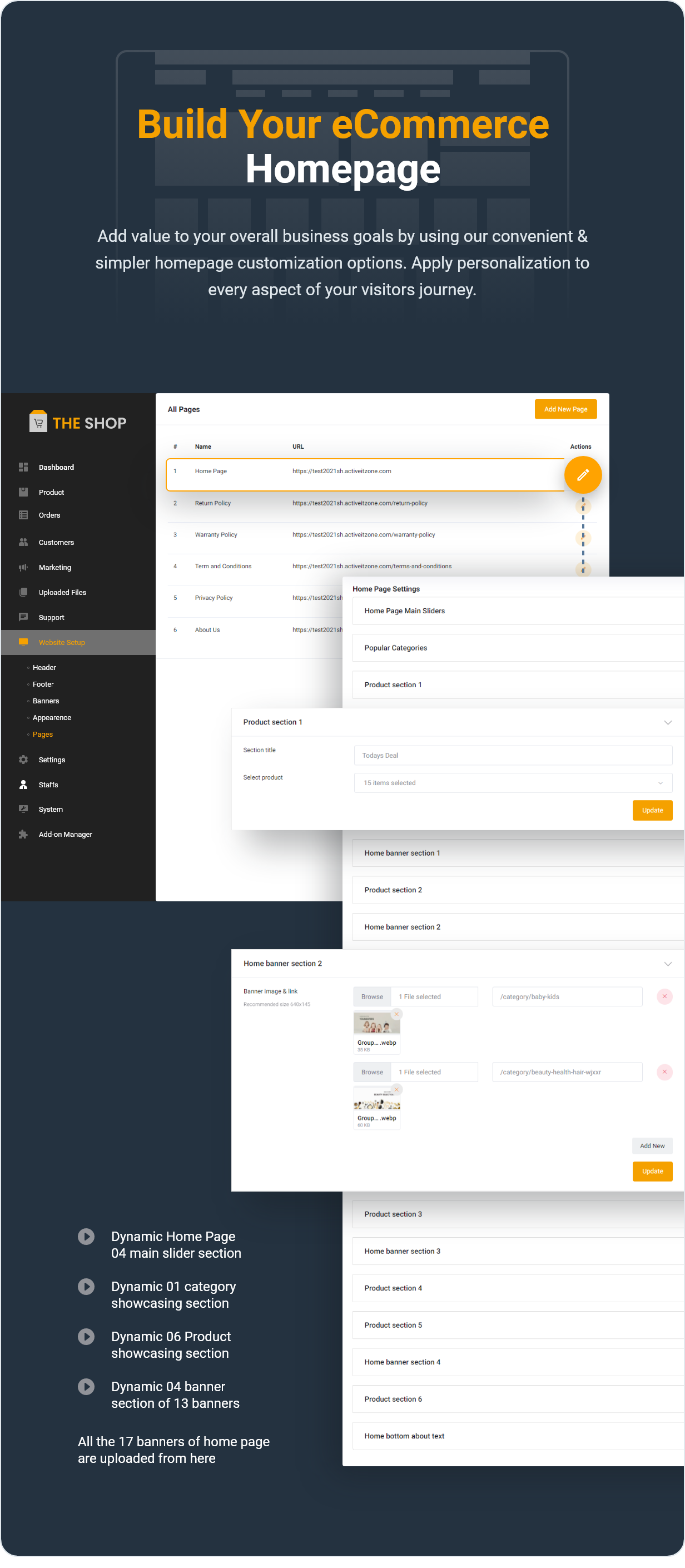 The Shop - PWA eCommerce CMS v3.4