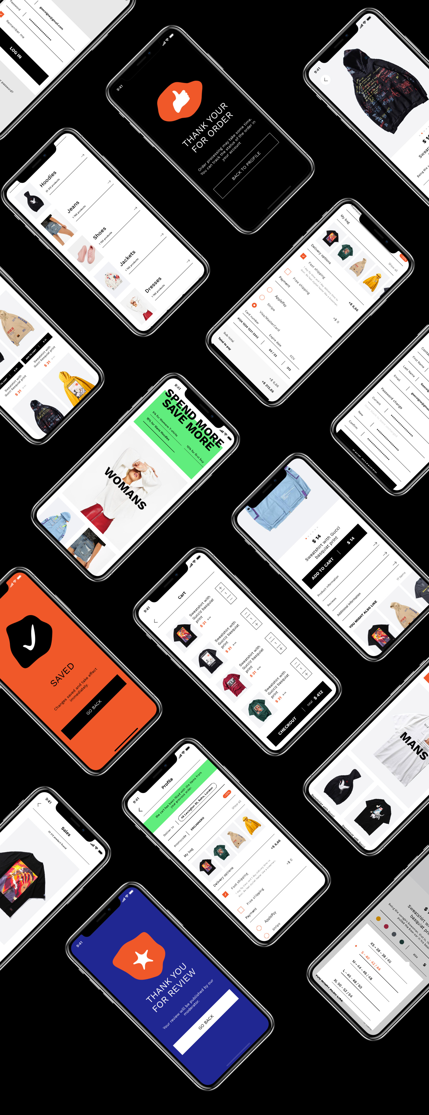 React Native Ecommerce Template – All Screens Ecommerce