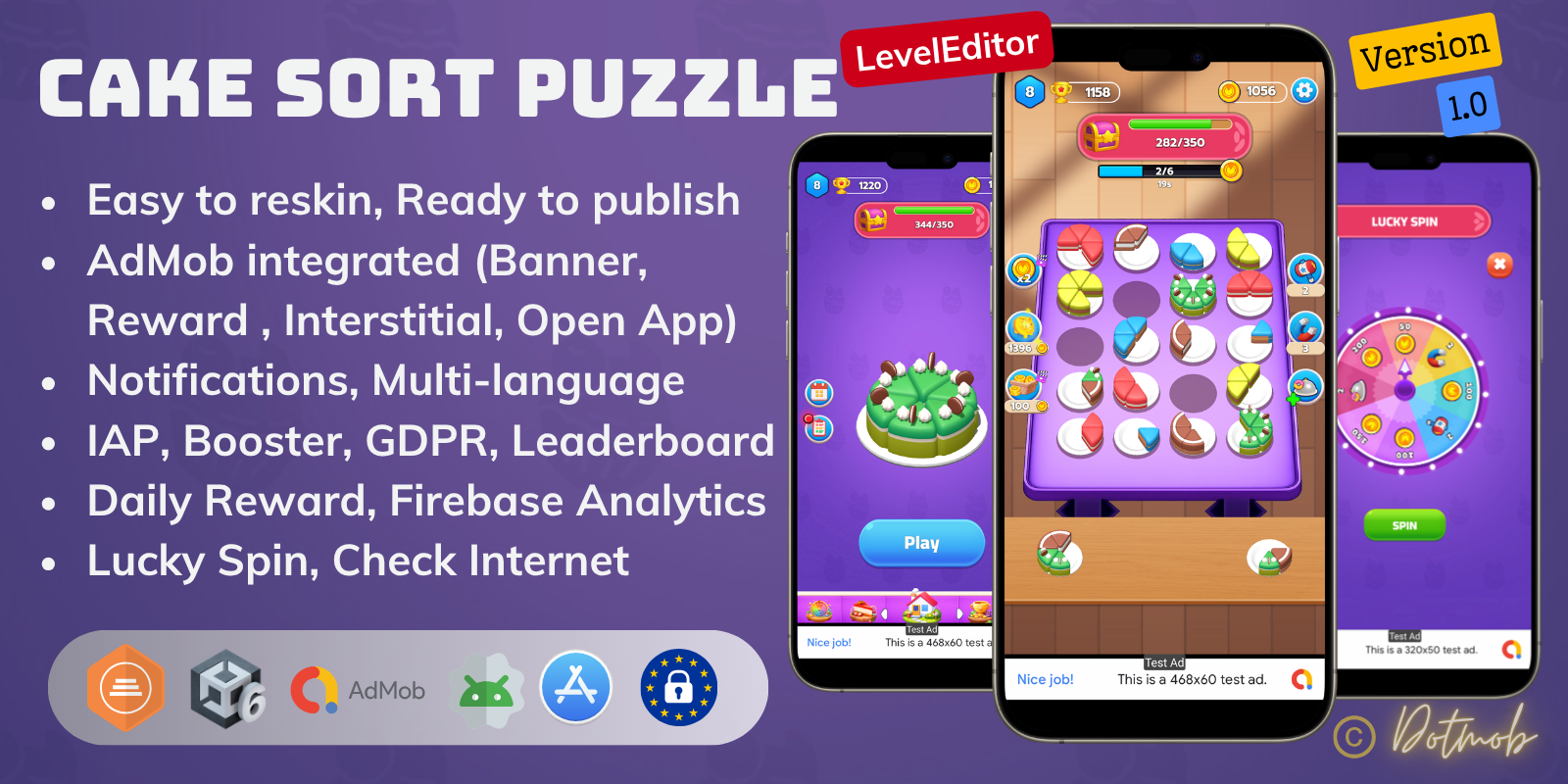 Cake Sort Puzzle Source Code