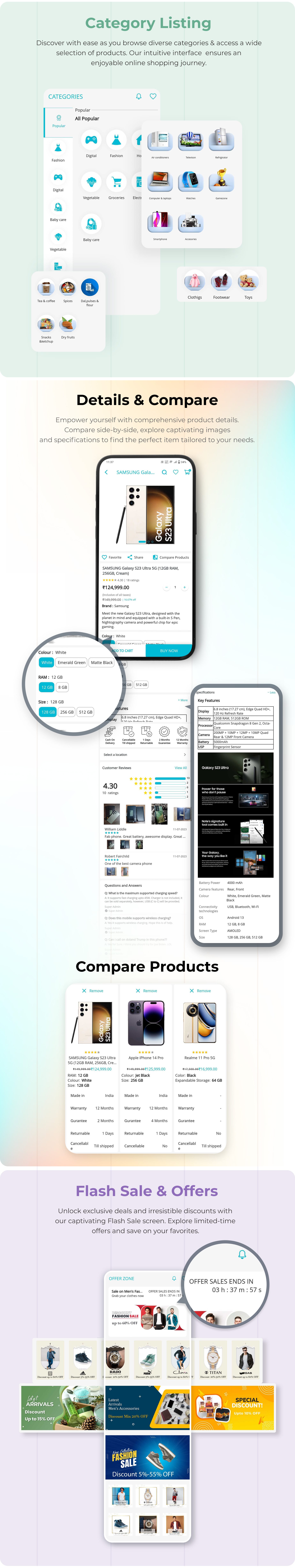 eShop- eCommerce Single Vendor App | Shopping eCommerce App with Flutter - 16