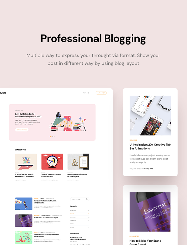 Miles - Creative Portfolio & Agency WordPress Theme - 4