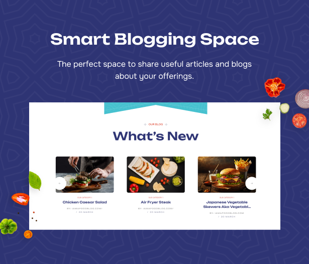 Dynamic Blogging Space