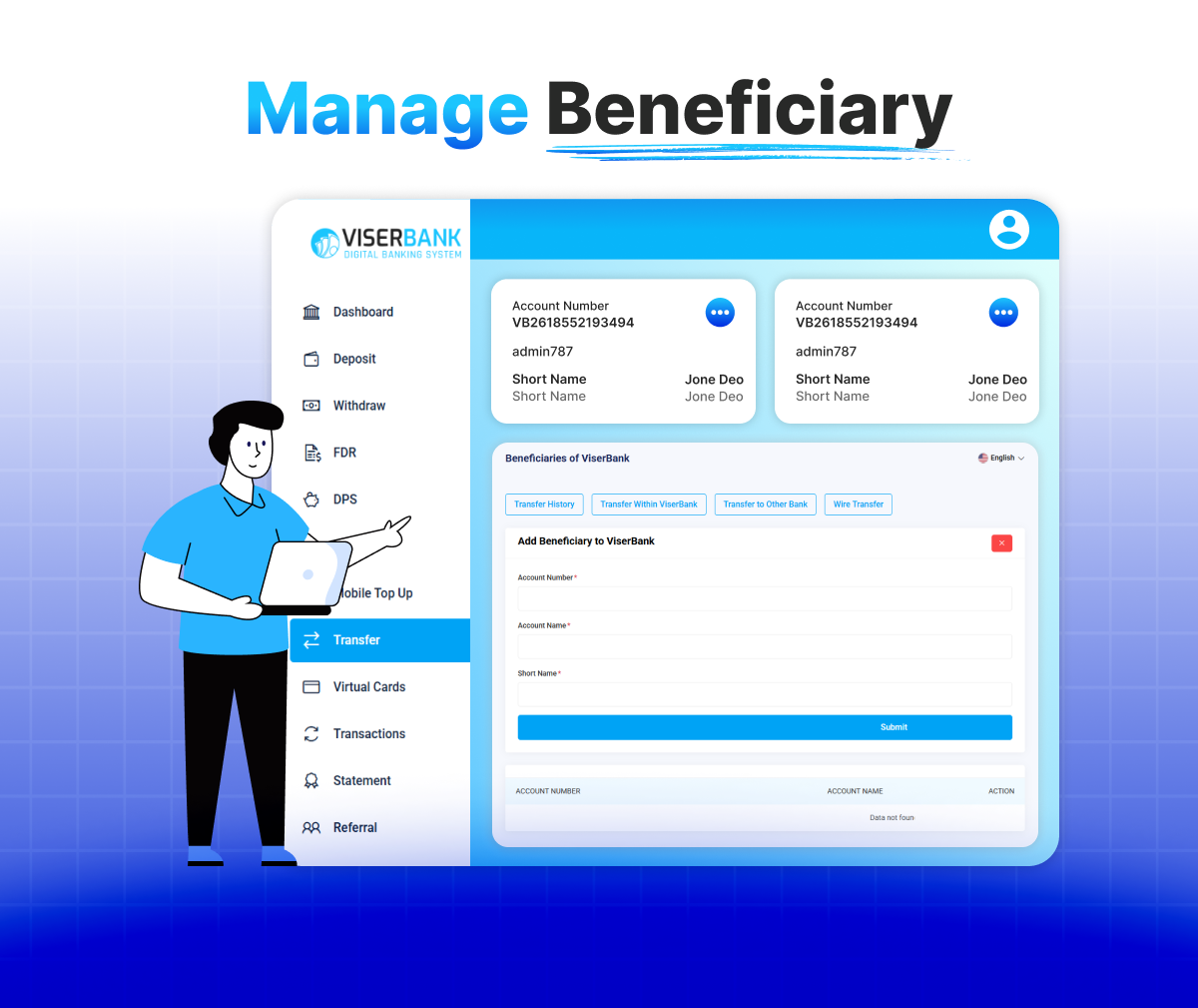 ViserBank - Digital Banking System - 9