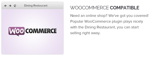 Woocommerce Compatible