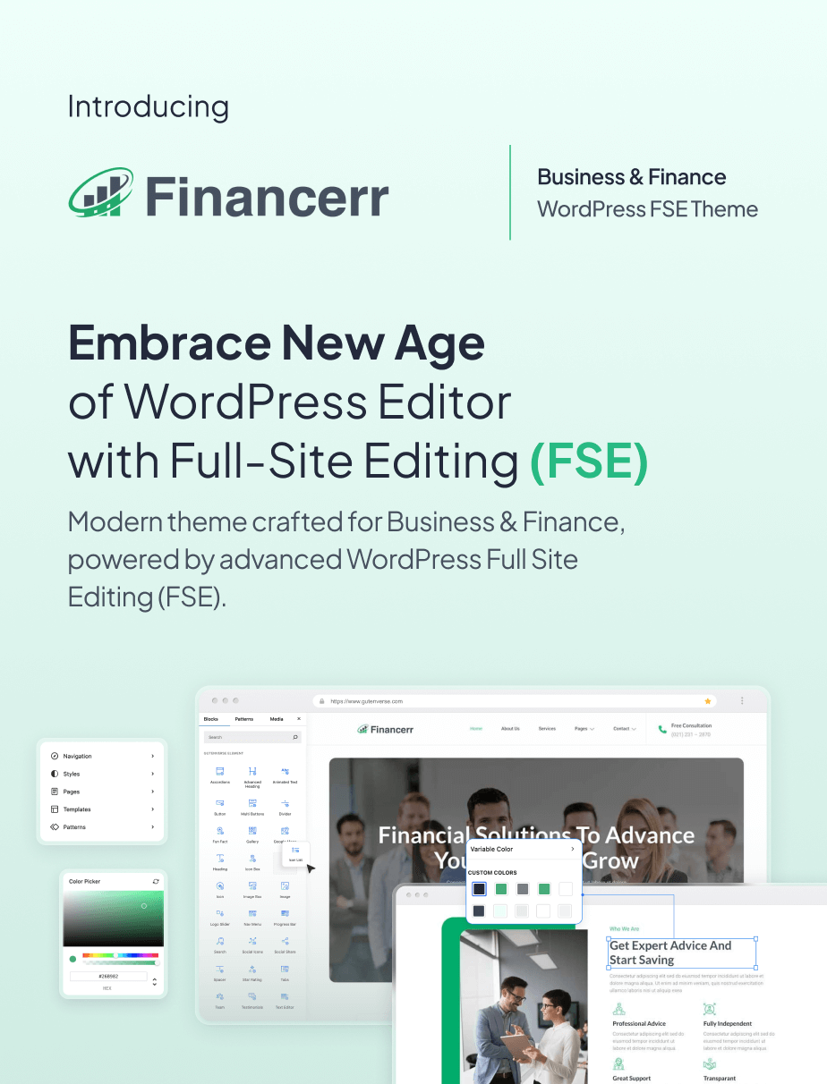 Financerr – Business & Finance FSE WordPress Theme - 3
