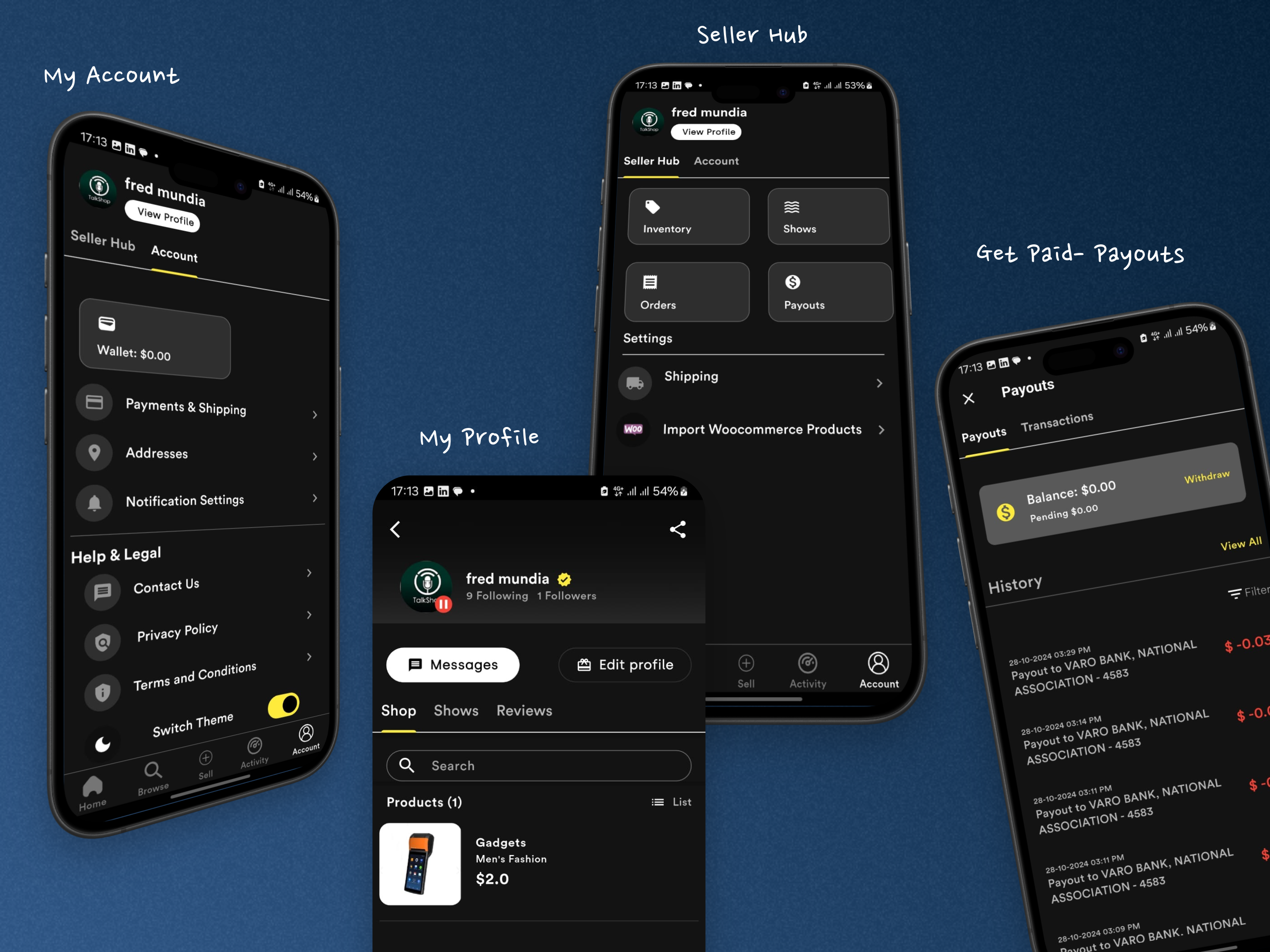 E-commerce  Live Shopping and Auction - TokShop - whatnot clone - 14