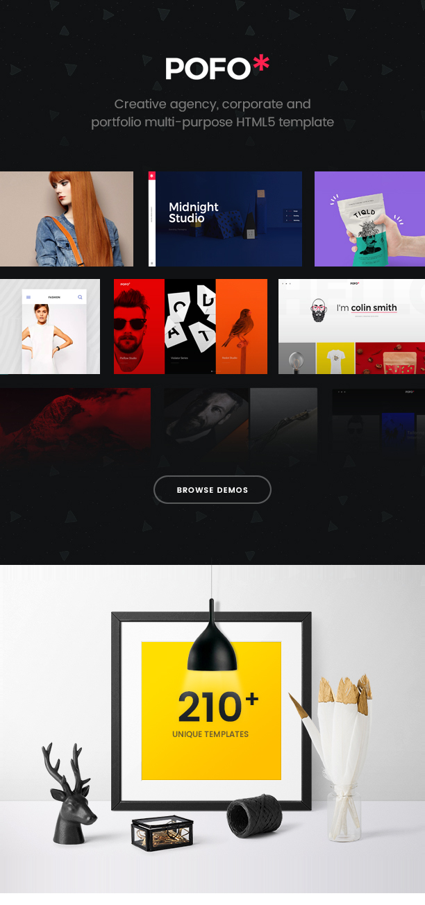 Pofo - Creative Agency, Corporate and Portfolio Multi-purpose Template - 6