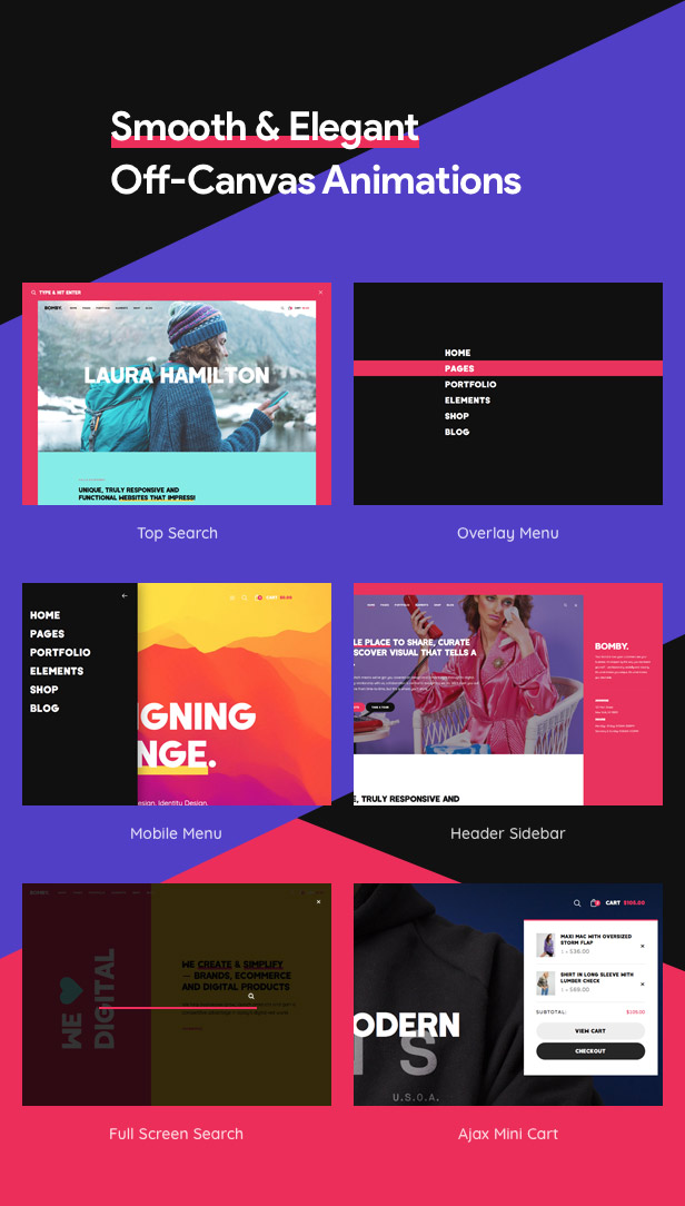 Tema WordPress Bomby