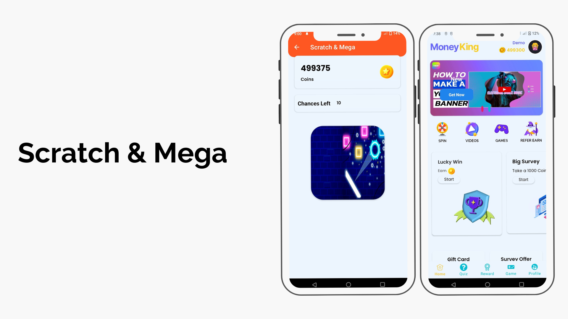 Money King - Android Rewards Earning App With Admin Panel - 9