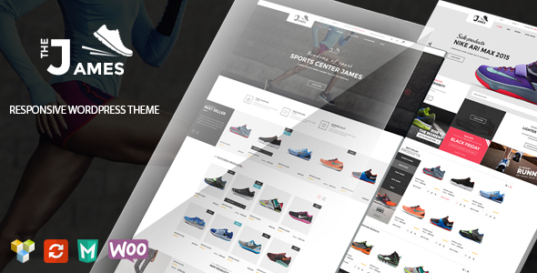 James - Responsive WooCommerce Shoes Theme - WooCommerce eCommerce