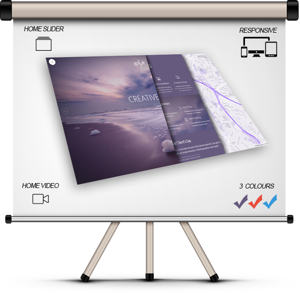 Spark - Responsive Unique HTML 5 Template - 1