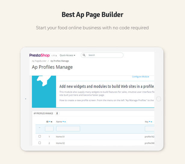 Best Ap Page Builder Start your food online business with no code required