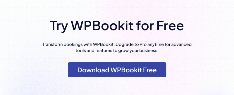 Appointment Booking WordPress Plugin | WPBookit | Iqonic Design