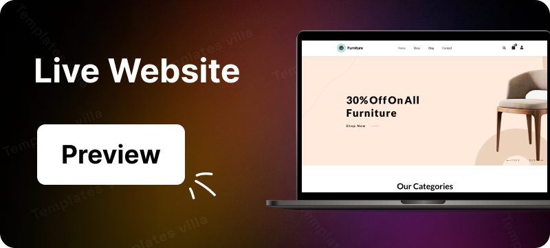 DecorHome App - Online Furniture Selling in Flutter 3.x (Android, iOS) with WooCommerce Full App - 2