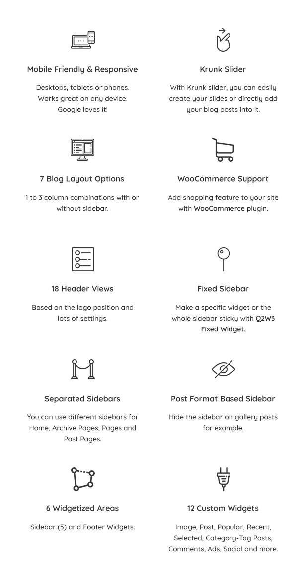 Krunk Theme Features 1