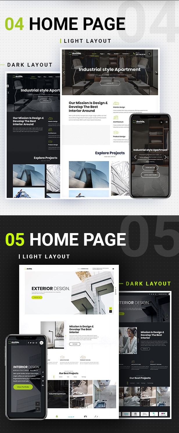 Archia - Architecture and Interior Design RTL Ready Template - 8