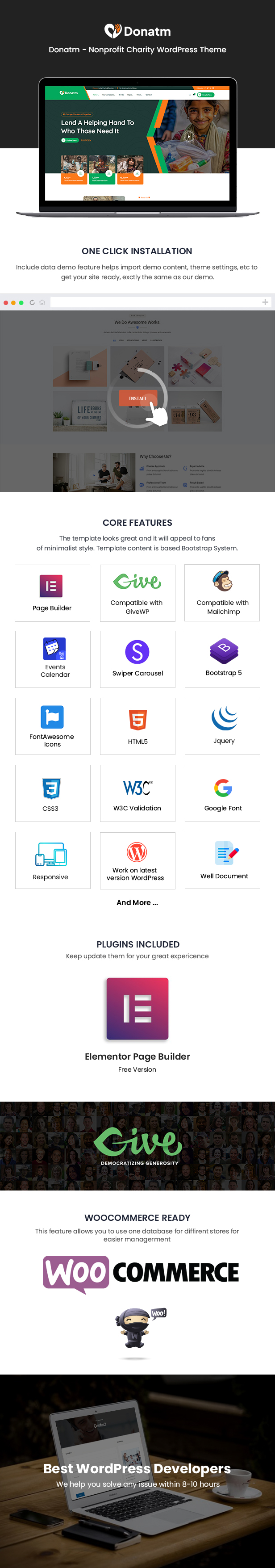Donatm WordPress Theme