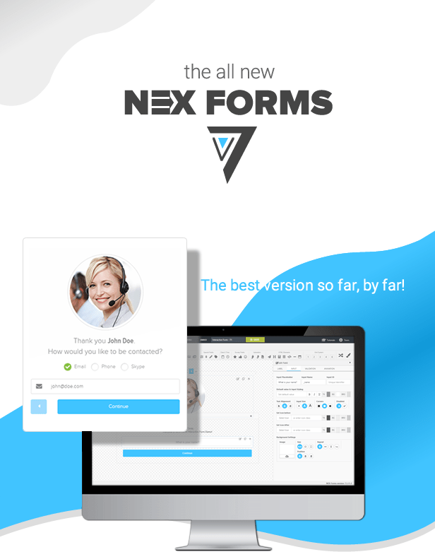 NEX-Forms WordPress 表单生成插件