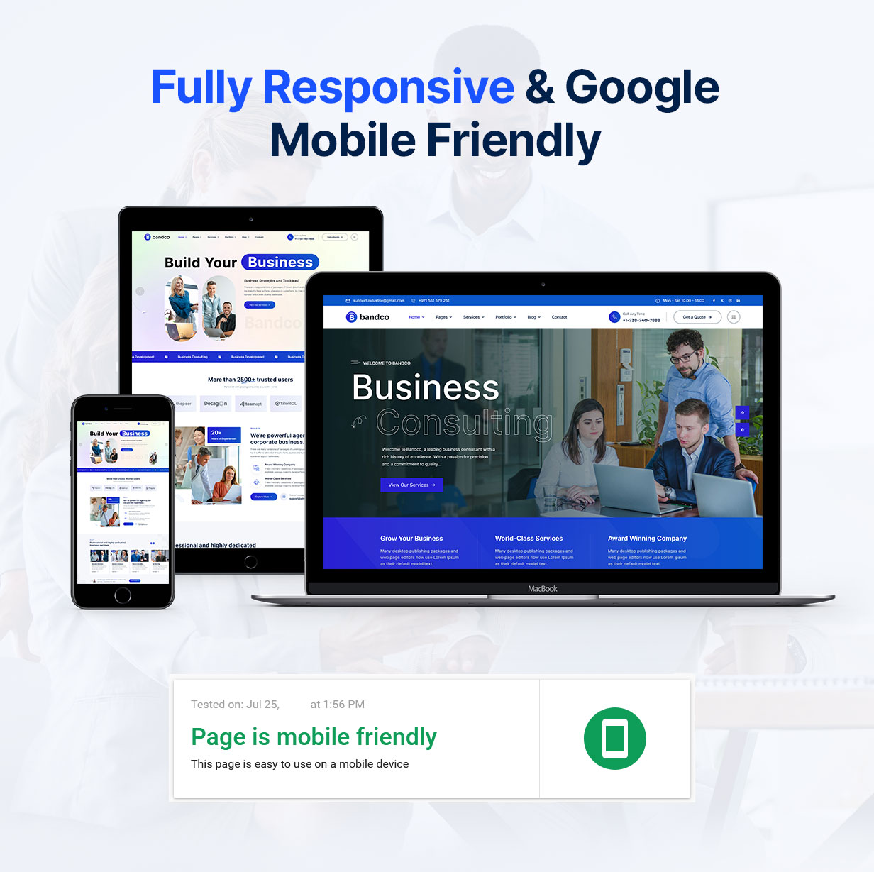 Bandco - Consulting Business WordPress Theme